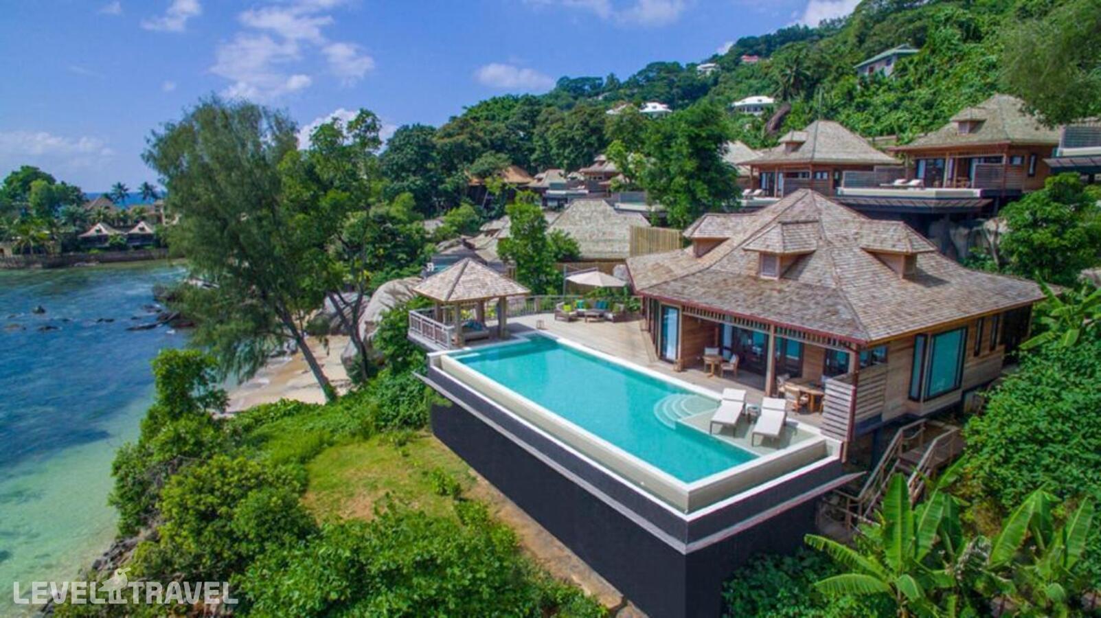 фотографии номера Вилла с видом на океан (2 спальни) отеля Hilton Seychelles Northolme Resort & Spa (Adults Only 13+) в Сейшелы(о. Маэ) - фото №6