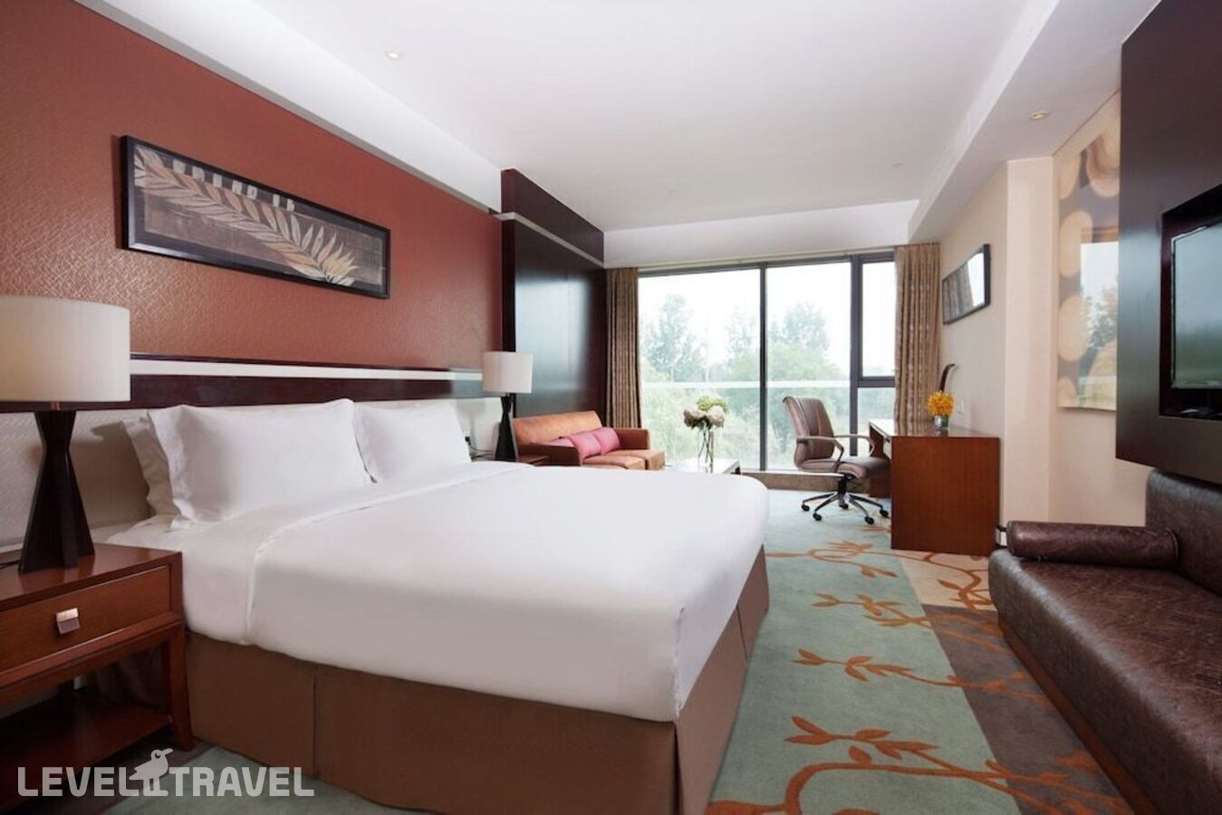 фотографии номера Стандартный номер отеля Holiday Inn Beijing Shijingshan Parkview в Китай(Пекин) - фото №1