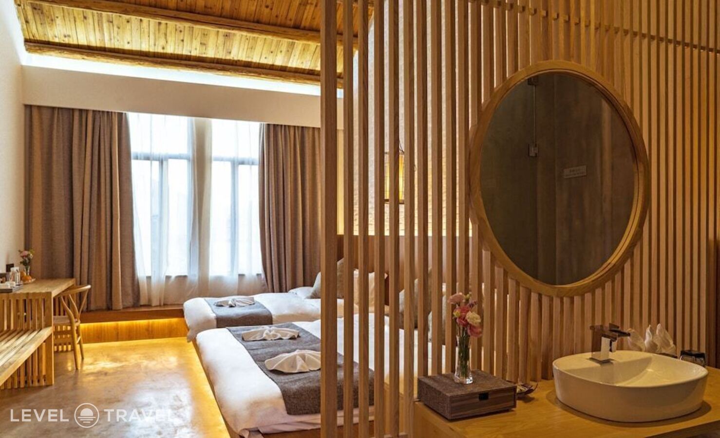 фотографии номера Семейный (две односпальные кровати) отеля Lin Yin Art Hotel Shanghai в Китай(Шанхай) - фото №8