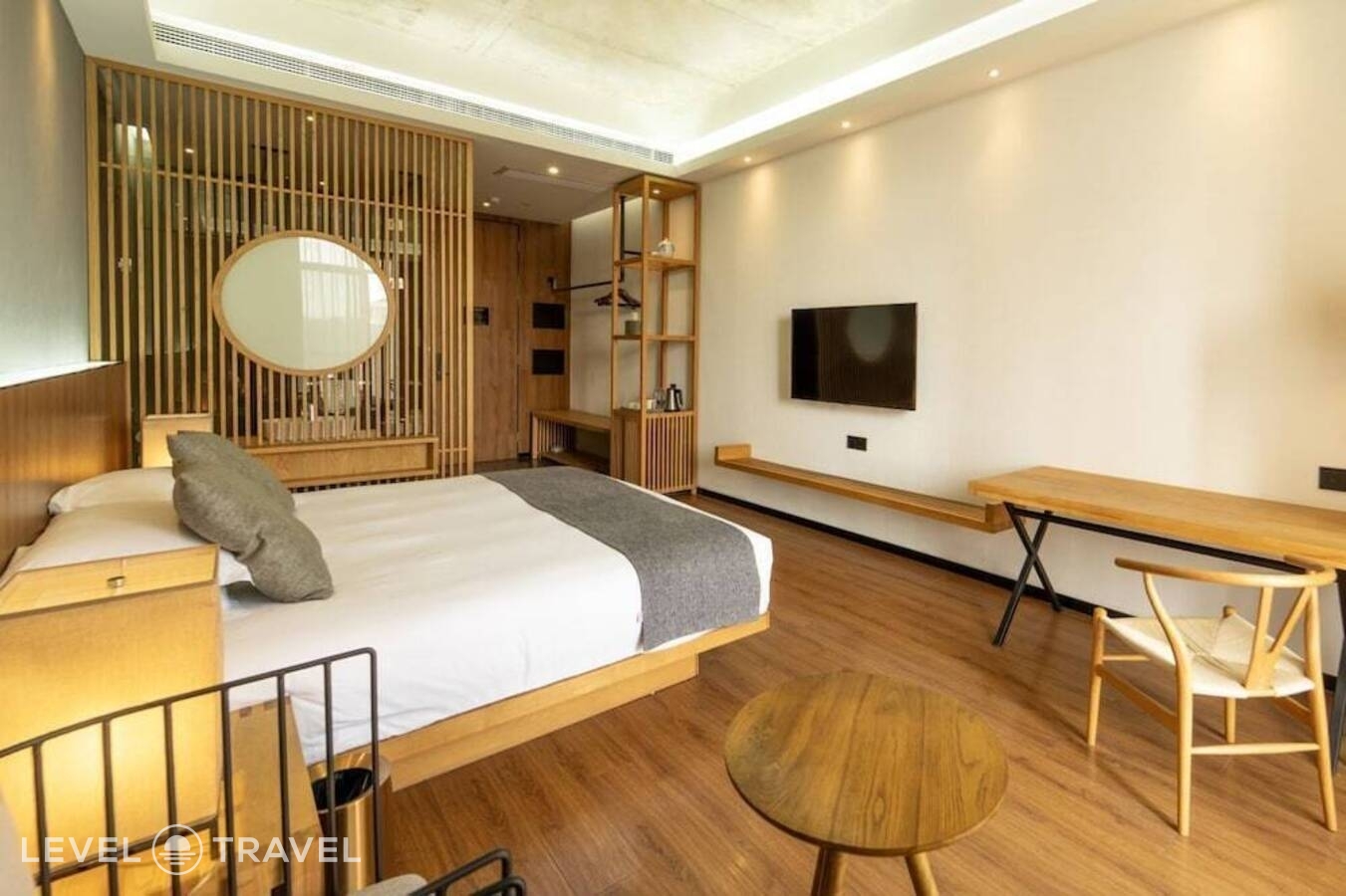 фотографии номера Семейный (две односпальные кровати) отеля Lin Yin Art Hotel Shanghai в Китай(Шанхай) - фото №5