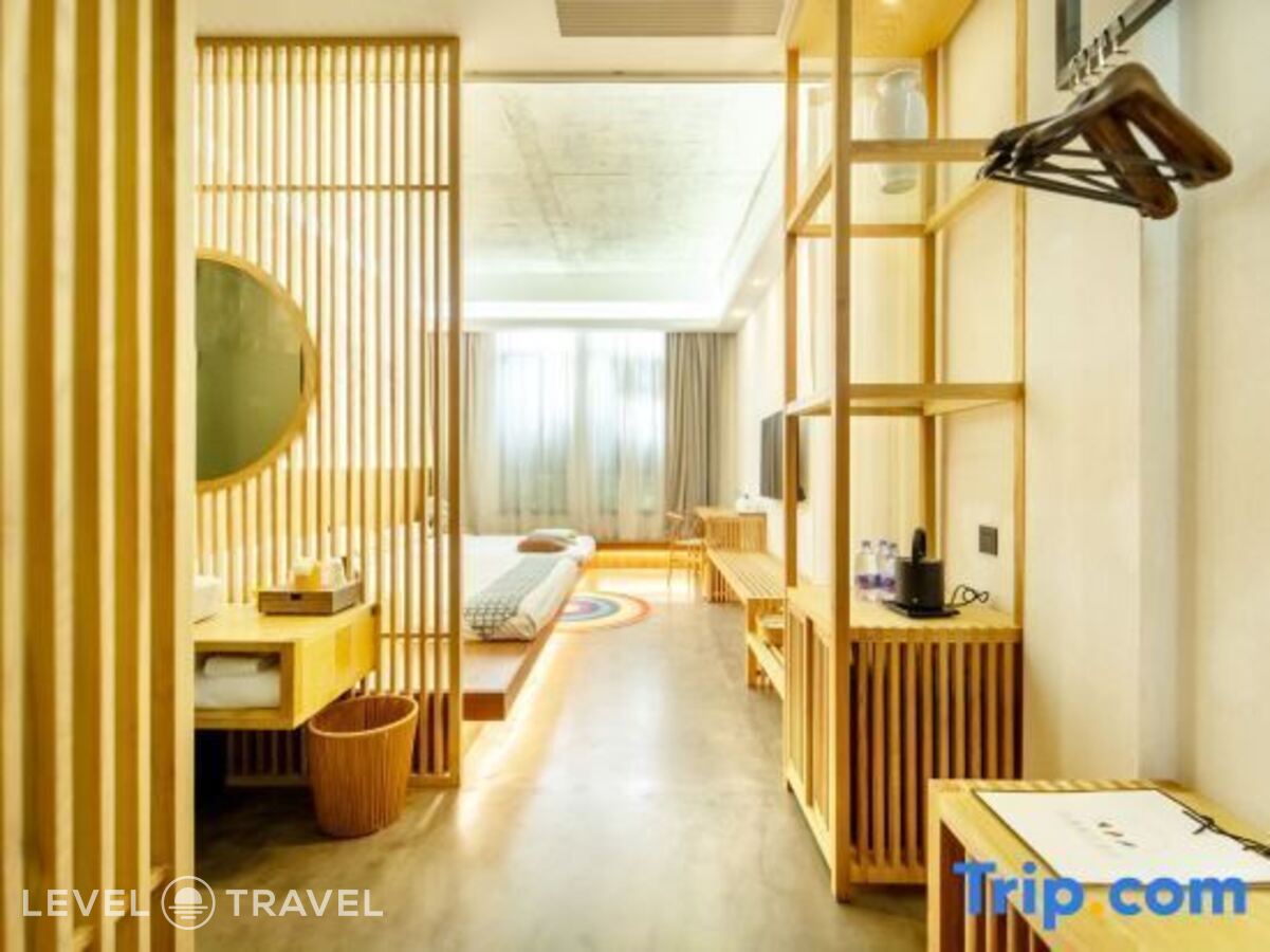 фотографии номера Семейный (две односпальные кровати) отеля Lin Yin Art Hotel Shanghai в Китай(Шанхай) - фото №16