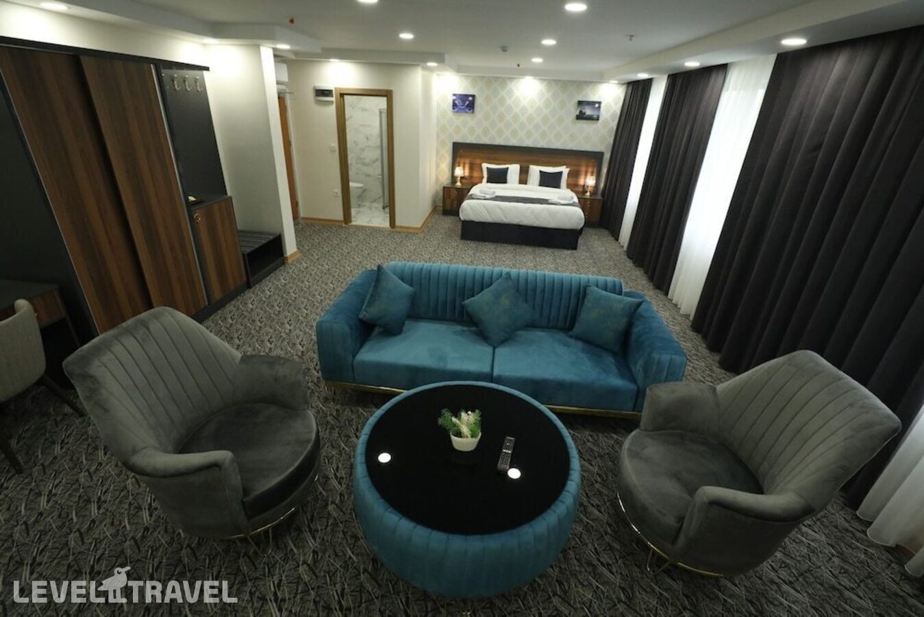фотографии номера Люкс с видом на город отеля El Emin Istanbul Hotel в Турция(Кючюкчекмедже) - фото №2