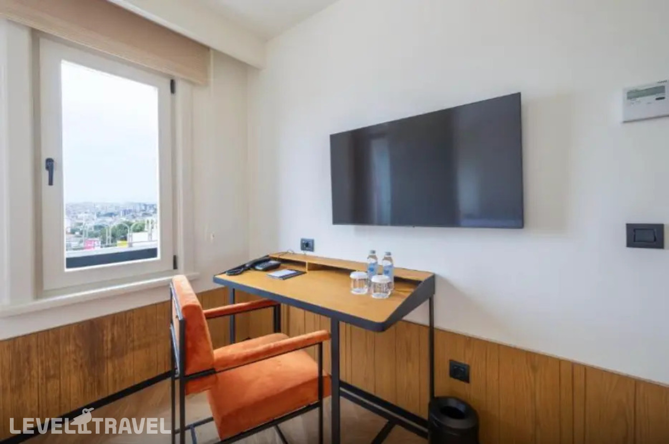 Двухместный номер Terrace Deluxe с видом на море двуспальная кровать — фото 4
