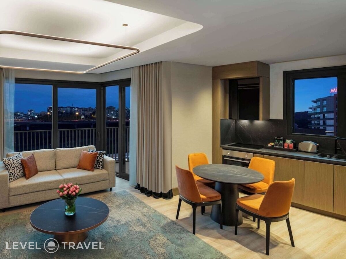 Апартаменты Deluxe с 2 комнатами двуспальная кровать — фото 4
