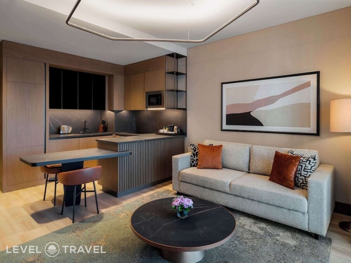 Апартаменты Deluxe с 2 комнатами двуспальная кровать — фото 3