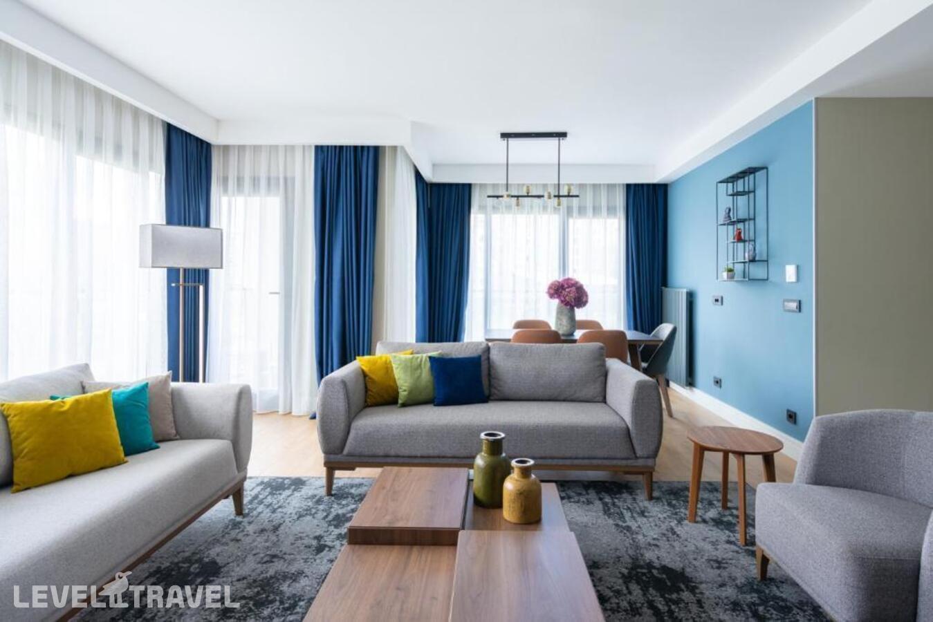 фотографии номера Улучшенные апартаменты (2 комнаты) отеля The Superior Living Kağıthane в Турция(Кягытхане) - фото №2