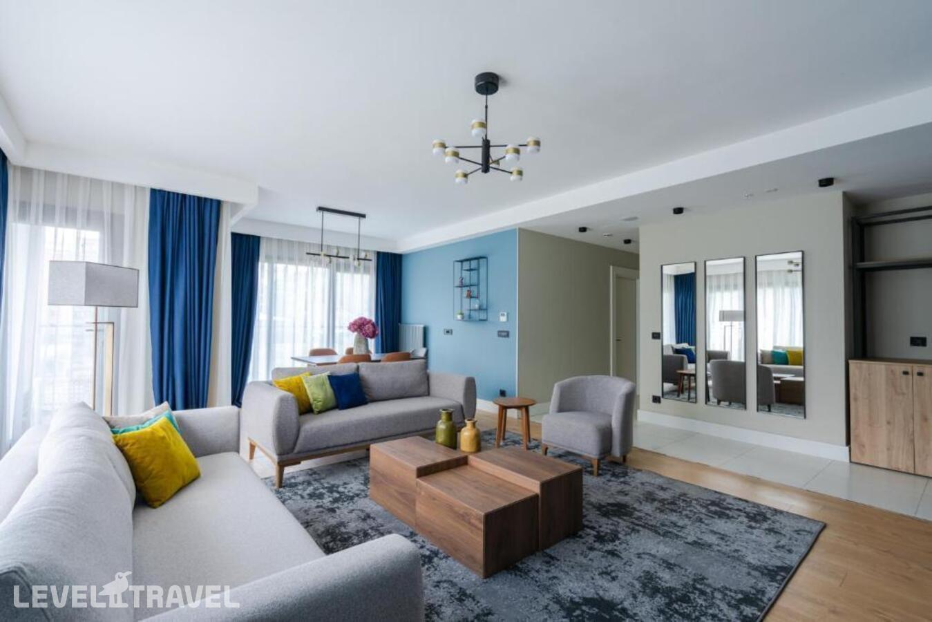 фотографии номера Улучшенные апартаменты (2 комнаты) отеля The Superior Living Kağıthane в Турция(Кягытхане) - фото №1