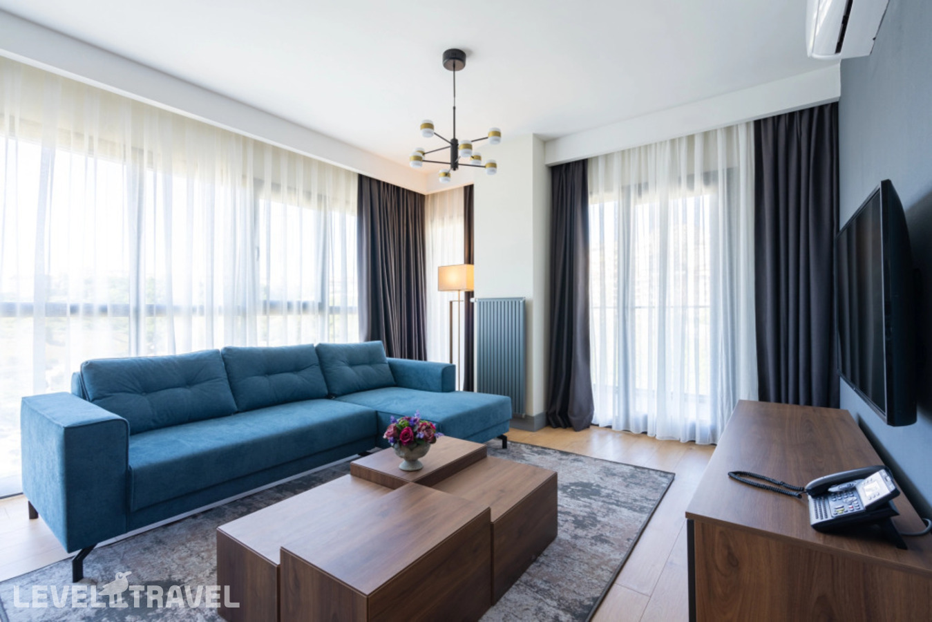фотографии номера Апартаменты Superior c 1 комнатой с балконом отеля The Superior Living Kağıthane в Турция(Кягытхане) - фото №3