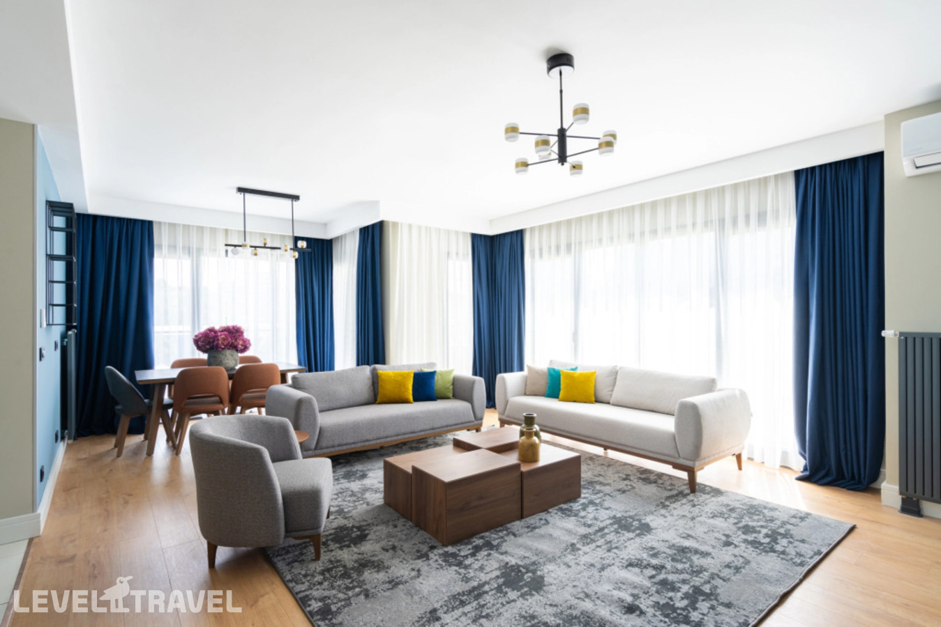 фотографии номера Апартаменты Superior с 2 комнатами с балконом отеля The Superior Living Kağıthane в Турция(Кягытхане) - фото №4