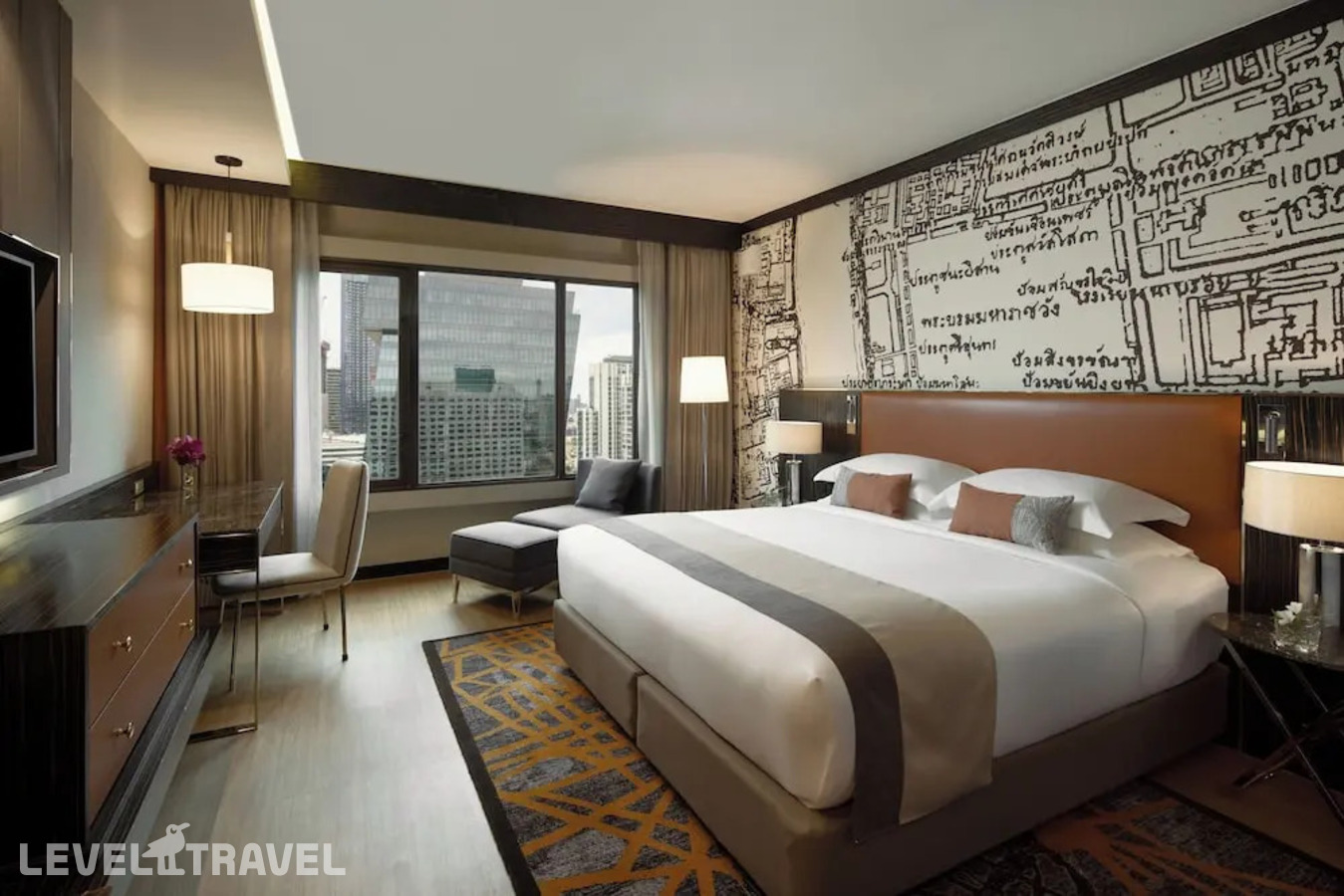 фотографии номера Представительский (две односпальные кровати) отеля Grand Mercure Bangkok Fortune в Таиланд(Бангкок) - фото №1