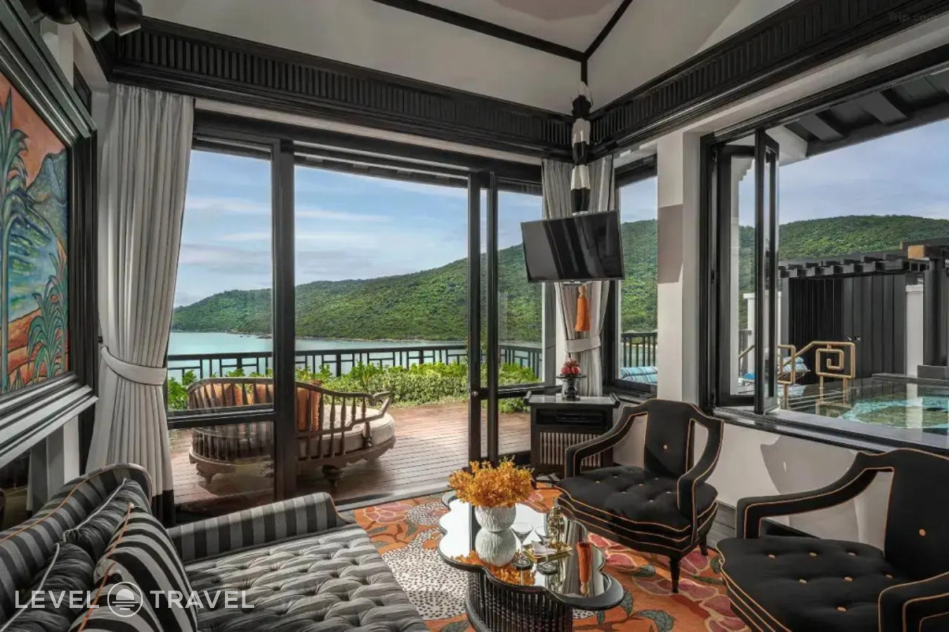 фотографии номера Двухместный Heavenly Penthouse c 1 комнатой двуспальная кровать отеля Intercontinental Danang Sun Peninsula Resort в Вьетнам(Дананг) - фото №3