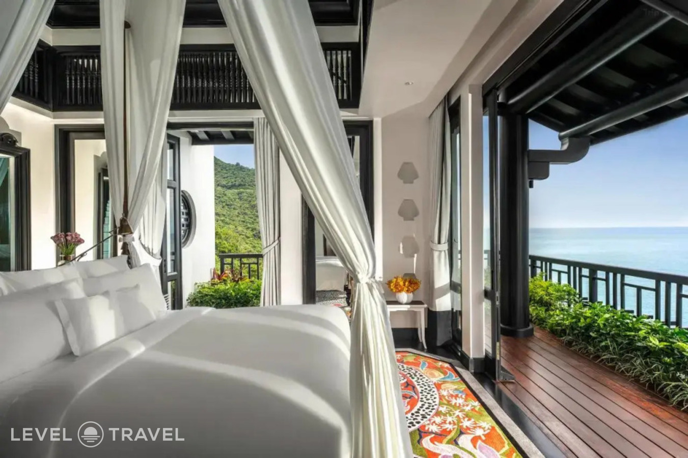 фотографии номера Двухместный Heavenly Penthouse c 1 комнатой двуспальная кровать отеля Intercontinental Danang Sun Peninsula Resort в Вьетнам(Дананг) - фото №1