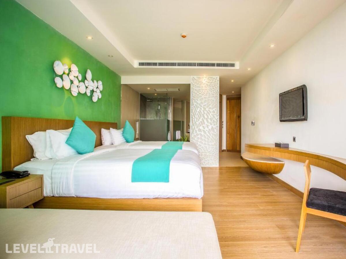 фотографии номера Двухместный номер Pool Access Deluxe двуспальная кровать отеля Crest Resort & Pool Villas в Таиланд(Три Транг Бич) - фото №1