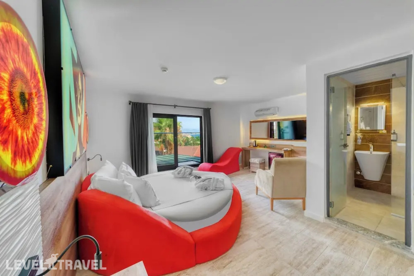 фотографии номера Бунгало с видом на море отеля Illusion Beach Club Hotel (Adults Only 16+) (Ex. La Finca Hotel) в Турция(Аланья) - фото №2