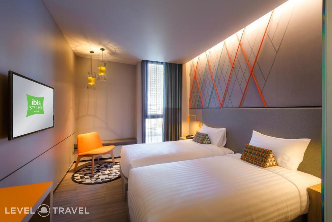 фотографии номера Семейный с видом на город отеля Ibis Styles Bangkok Sukhumvit Phra Khanong в Таиланд(Бангкок) - фото №4