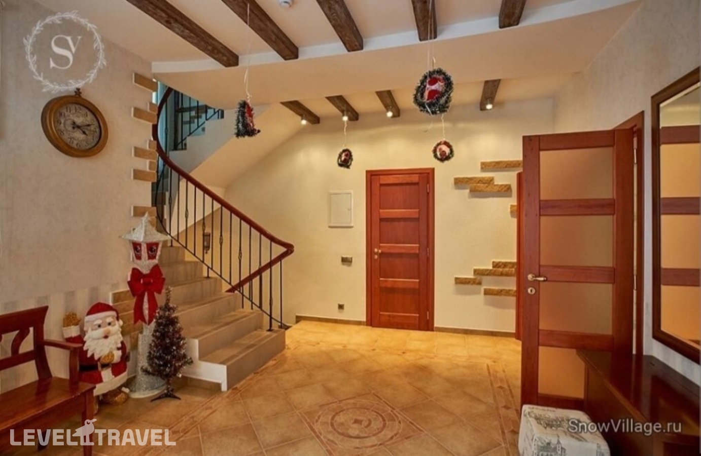 фотографии номера Пятиместная вилла Deluxe с балконом и с красивым видом из окна отеля Snow Village в Россия(Эсто-Садок) - фото №13