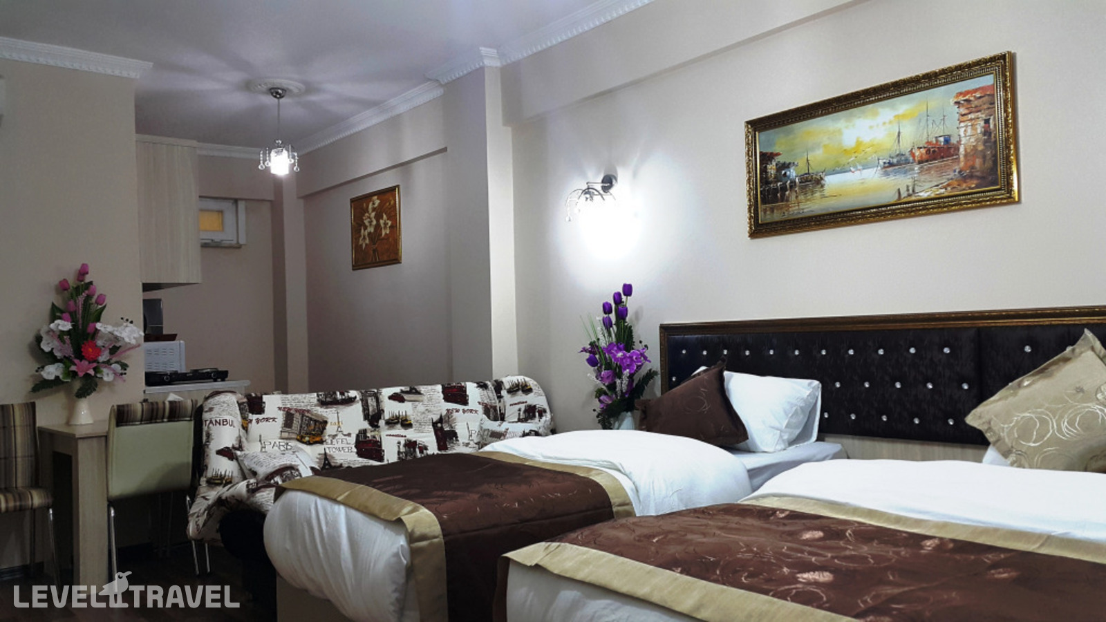 фотографии номера Трёхместная студия с видом на город отеля Beyazithan Suites в Турция(Фатих) - фото №1