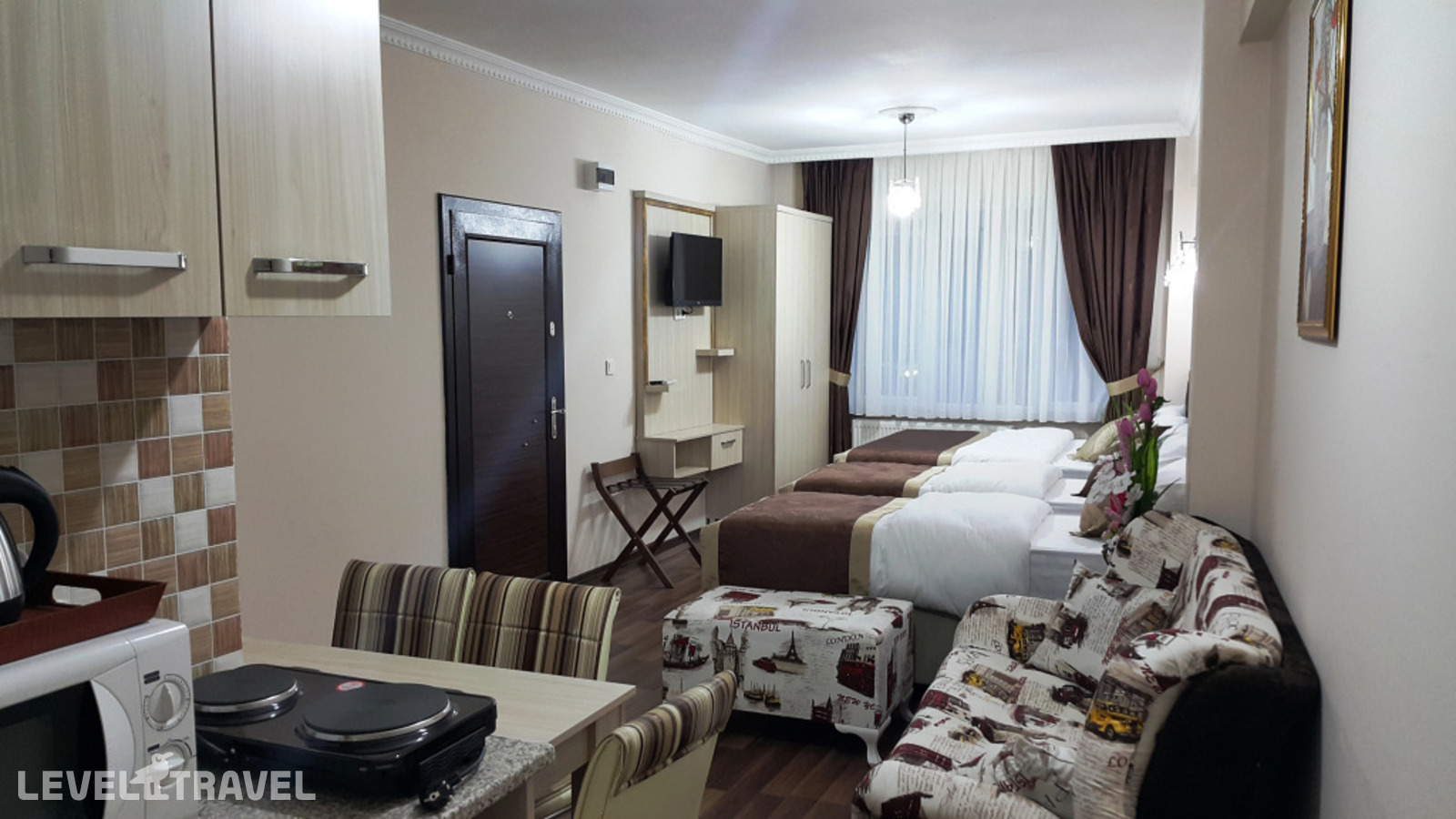 фотографии номера Семейная студия с видом на город отеля Beyazithan Suites в Турция(Фатих) - фото №2