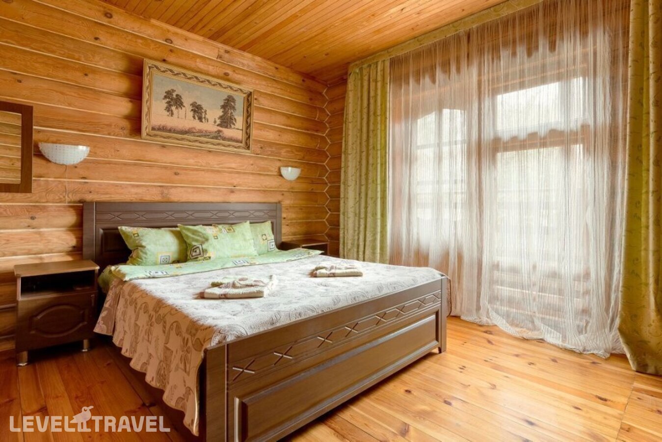 Двухместный номер семейный с балконом двуспальная кровать — фото 1