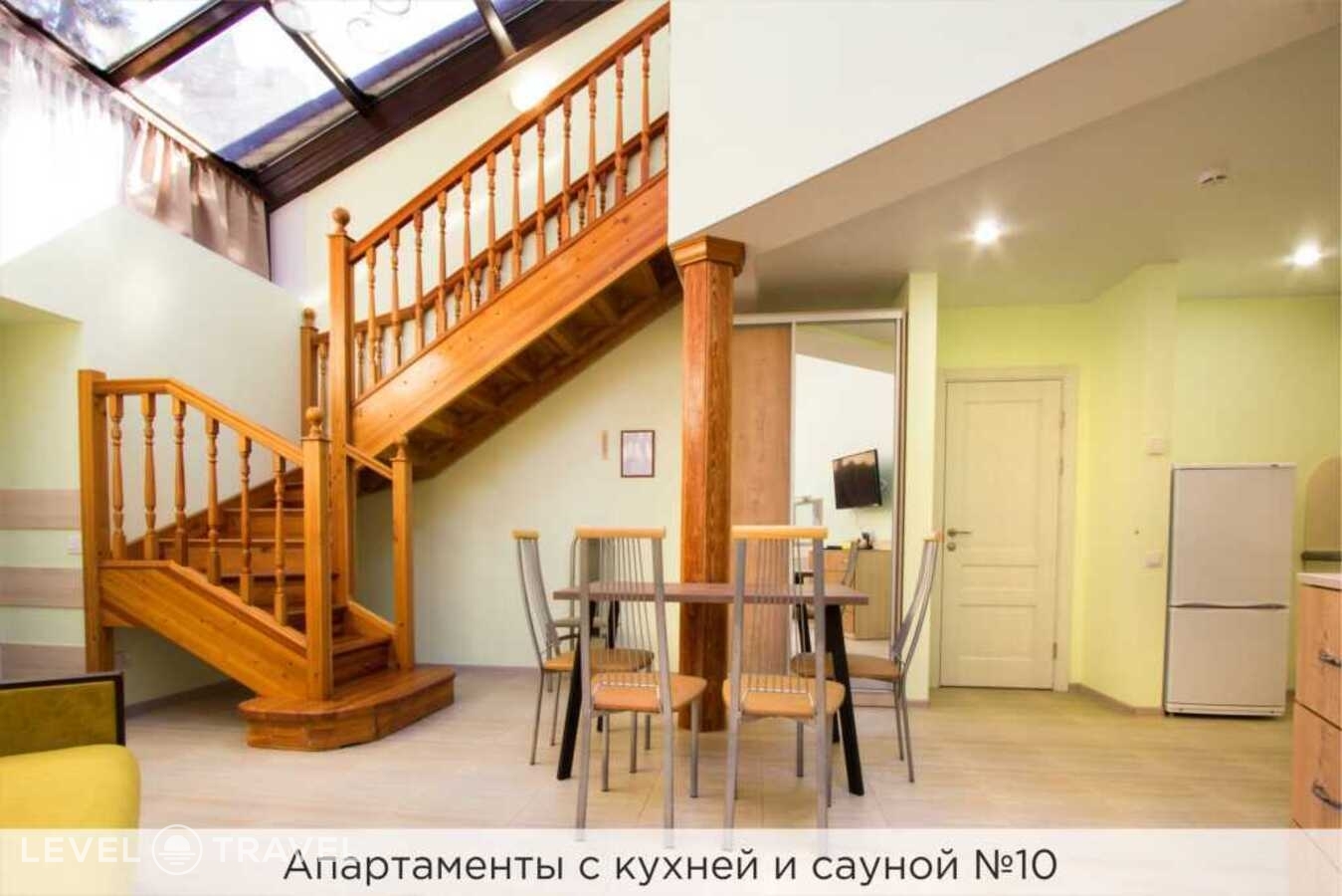 фотографии номера Двухместные апартаменты № 10 Дуплекс двуспальная кровать отеля Виктория в Россия(Приморский район) - фото №4