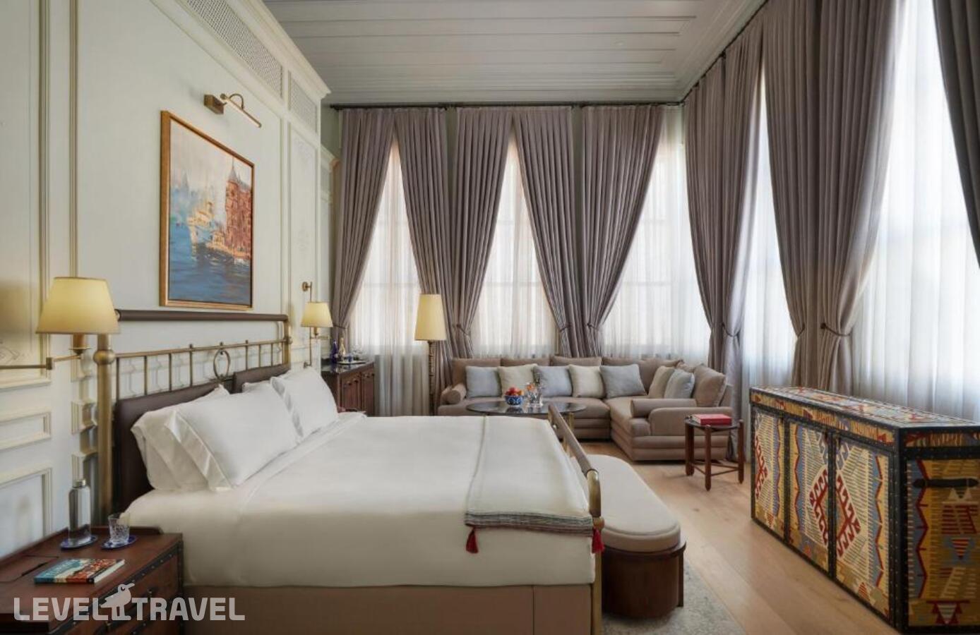 фотографии номера Люкс Courtyard отеля Six Senses Kocatas Mansions в Турция(Сарыер) - фото №2