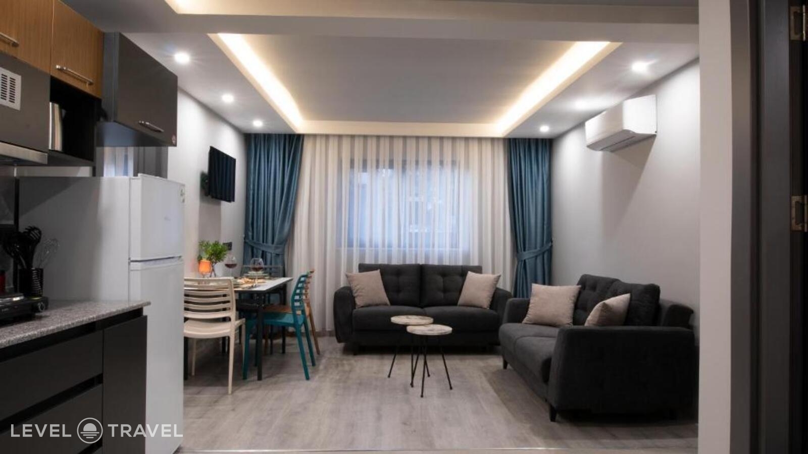 фотографии номера Двухместный семейный люкс Superior двуспальная кровать отеля Opera Suites Apart Hotel в Турция(Коньяалты) - фото №2