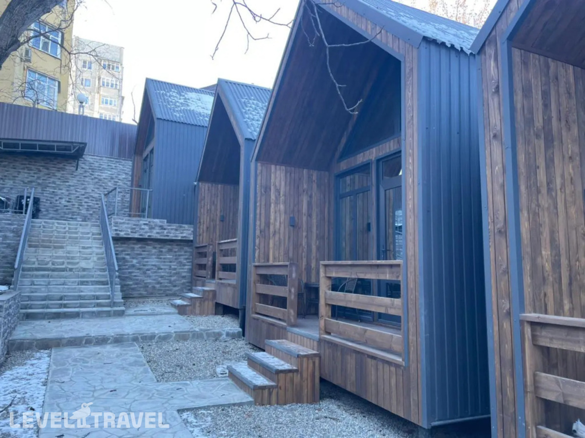 Двухместное бунгало с 2 комнатами с балконом двуспальная кровать — фото 2