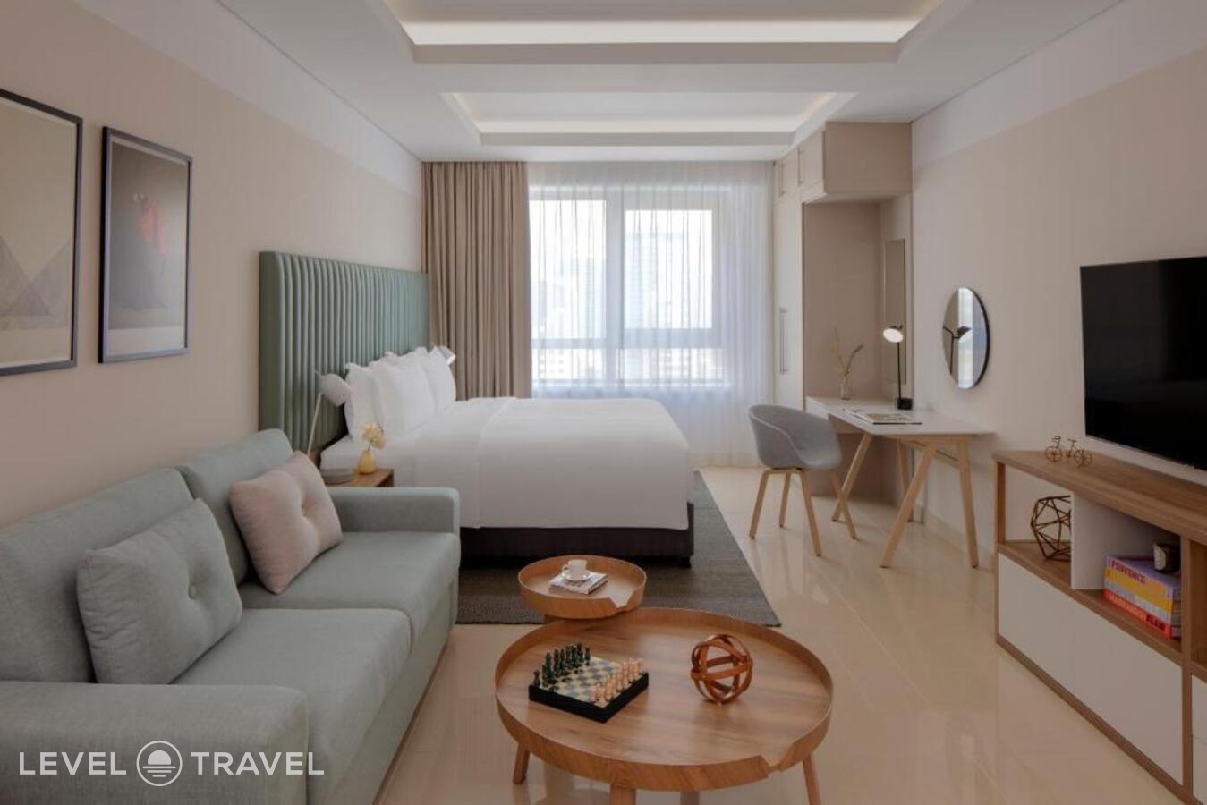 Двухместная Studio suite двуспальная кровать — фото 1