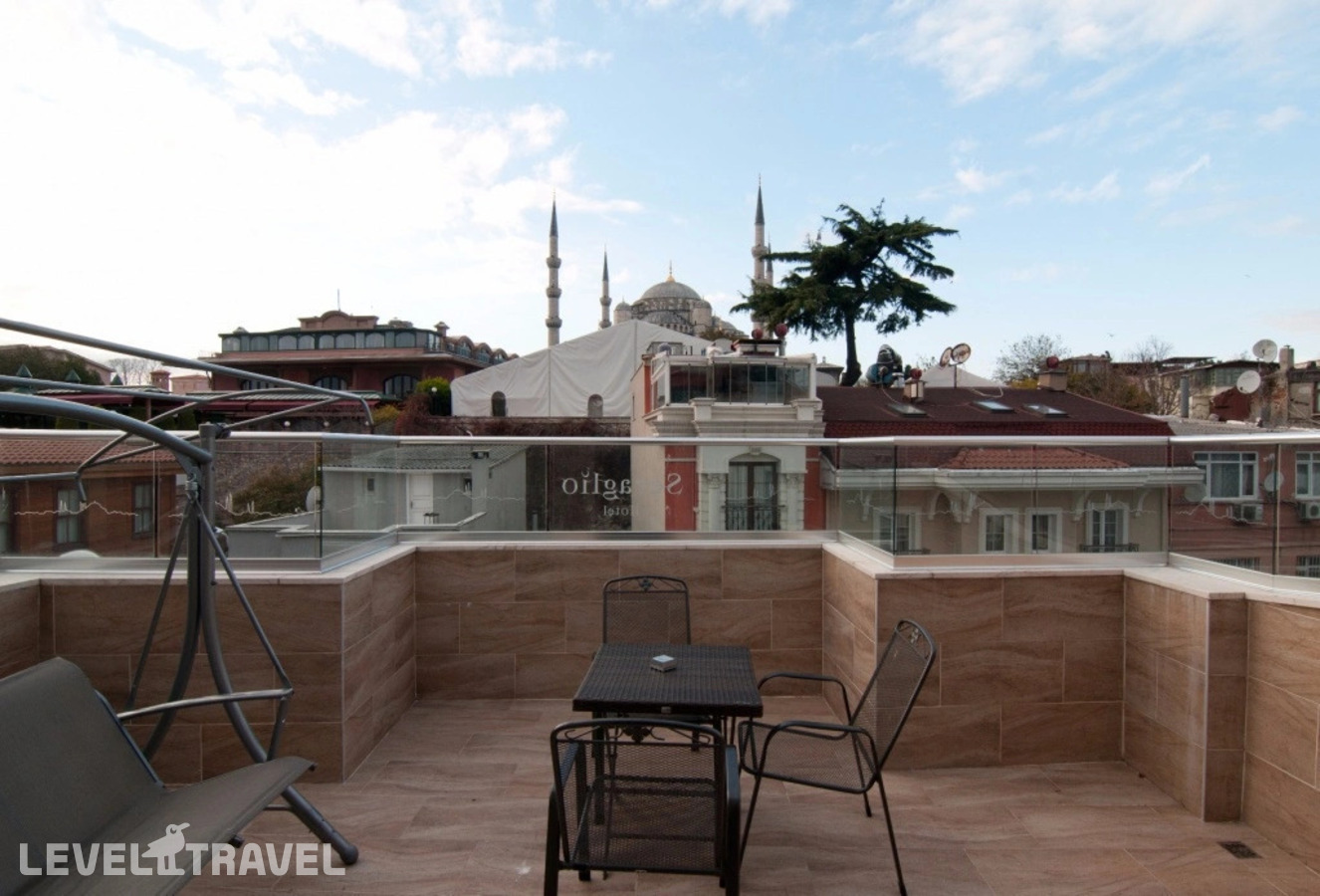 фотографии номера Двухместный номер Blue Mosque Deluxe двуспальная кровать отеля Seraglio Hotel & Suites в Турция(Султанахмет) - фото №8