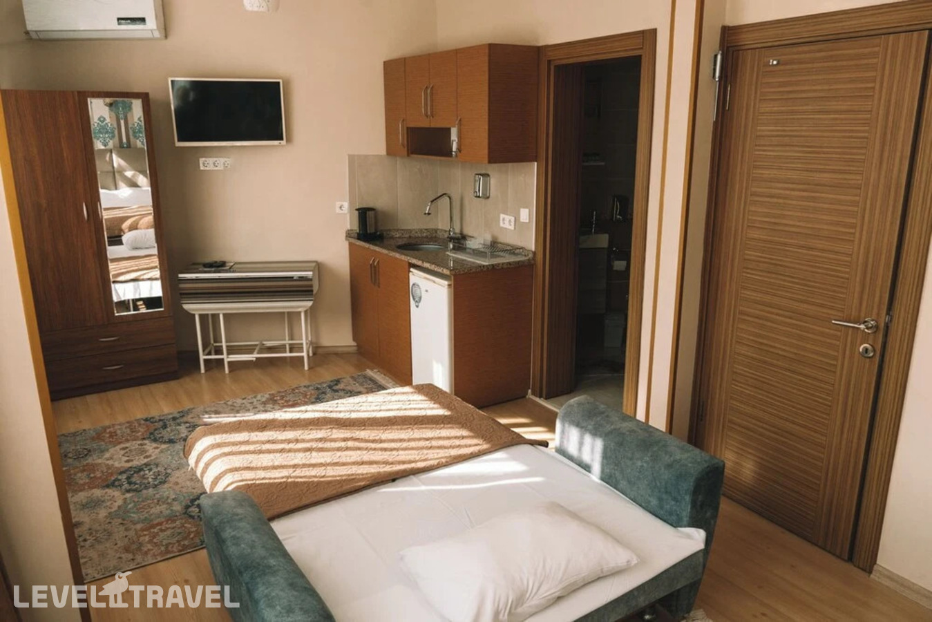 Двухместный номер Comfort с видом на парк двуспальная кровать — фото 12
