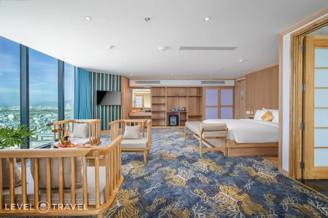 фотографии номера Двухместный люкс Kyoto двуспальная кровать отеля Sala Danang Beach в Вьетнам(Дананг) - фото №3