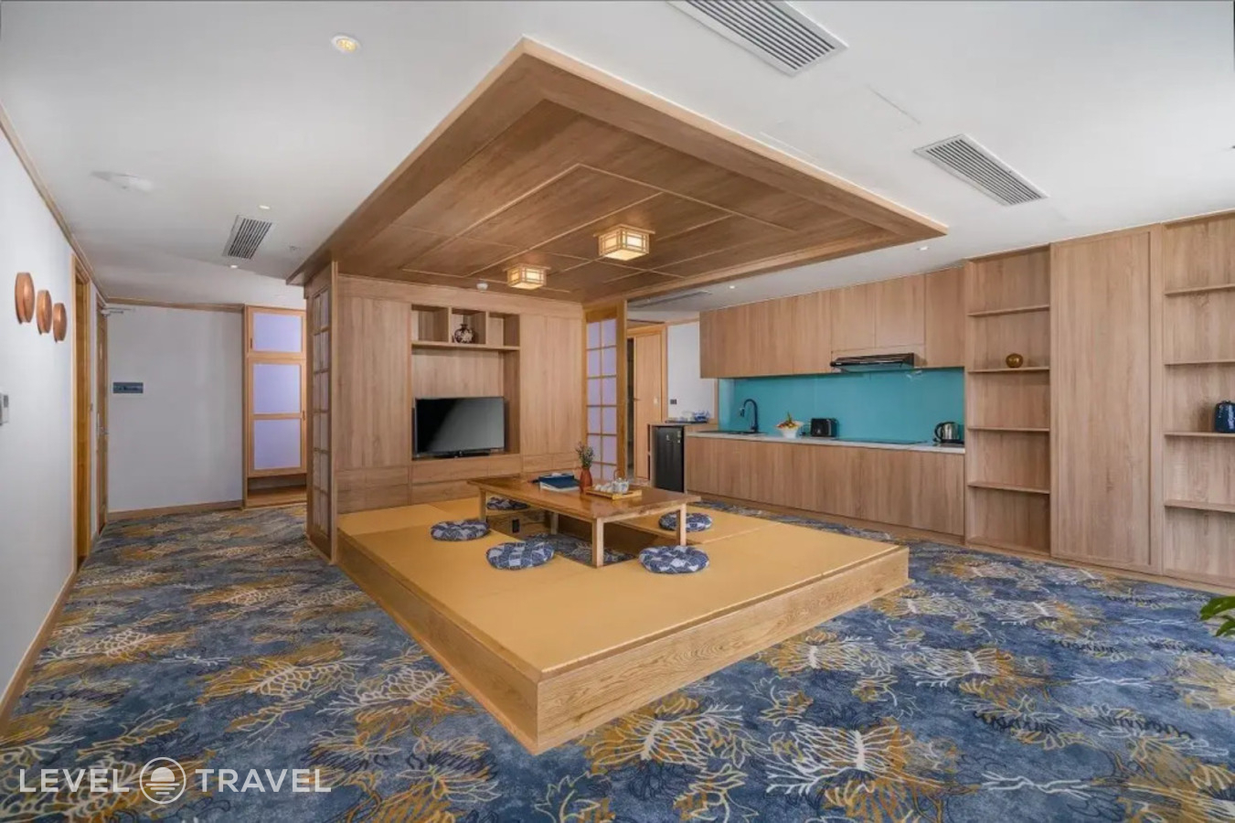 фотографии номера Двухместные апартаменты Osaka двуспальная кровать отеля Sala Danang Beach в Вьетнам(Дананг) - фото №4