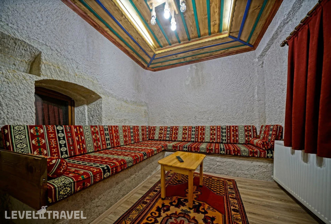 фотографии номера Двухместный полулюкс Cave двуспальная кровать отеля Cappa Cave Hotel в Турция(Гёреме) - фото №9