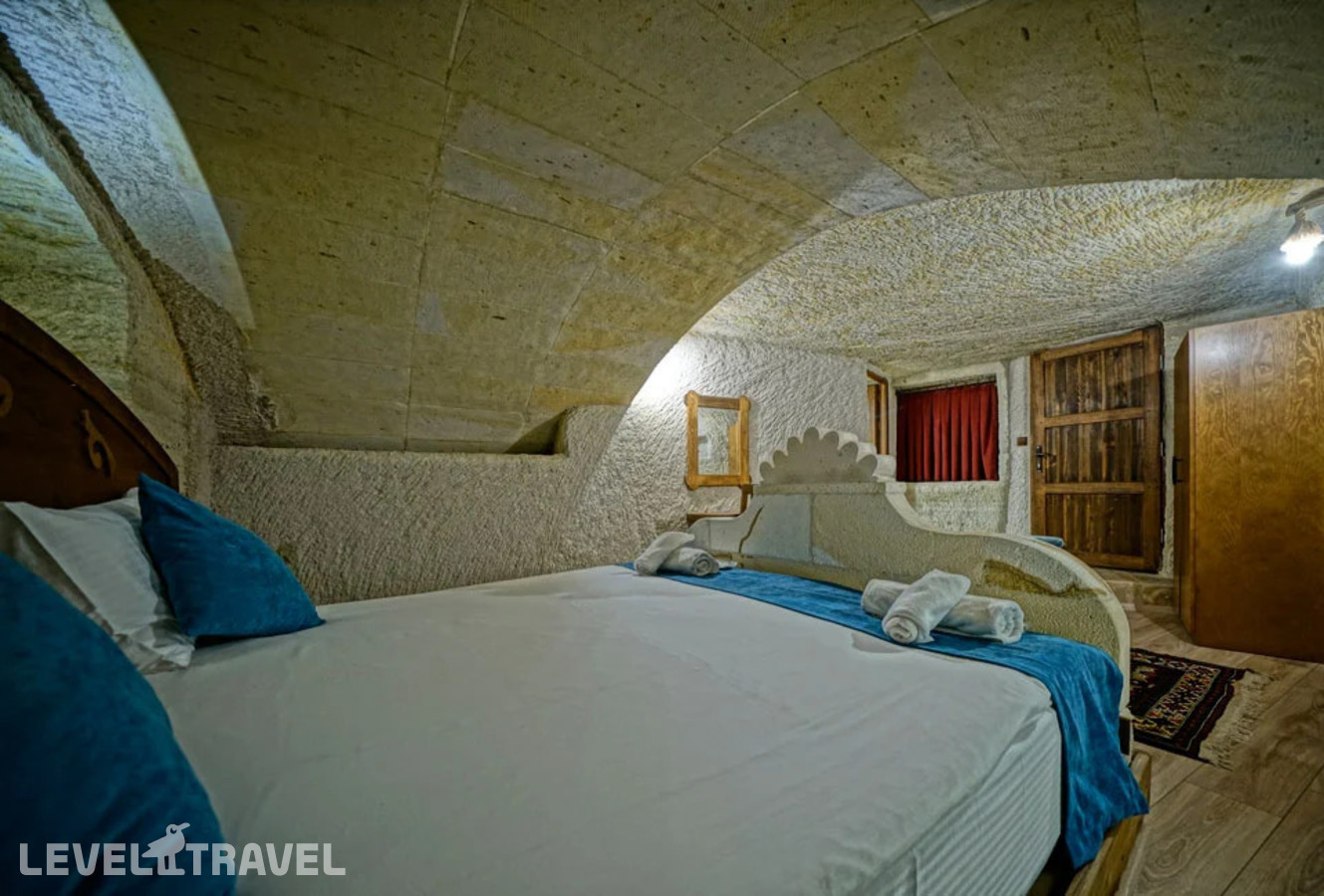 фотографии номера Двухместный полулюкс Cave двуспальная кровать отеля Cappa Cave Hotel в Турция(Гёреме) - фото №3