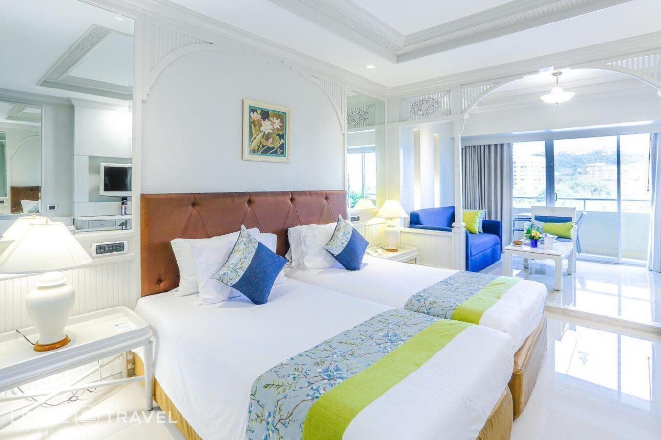 фотографии номера Люкс мини с видом на восход (отдельные кровати) отеля Royal Cliff Beach Hotel в Таиланд(Пратамнак) - фото №1