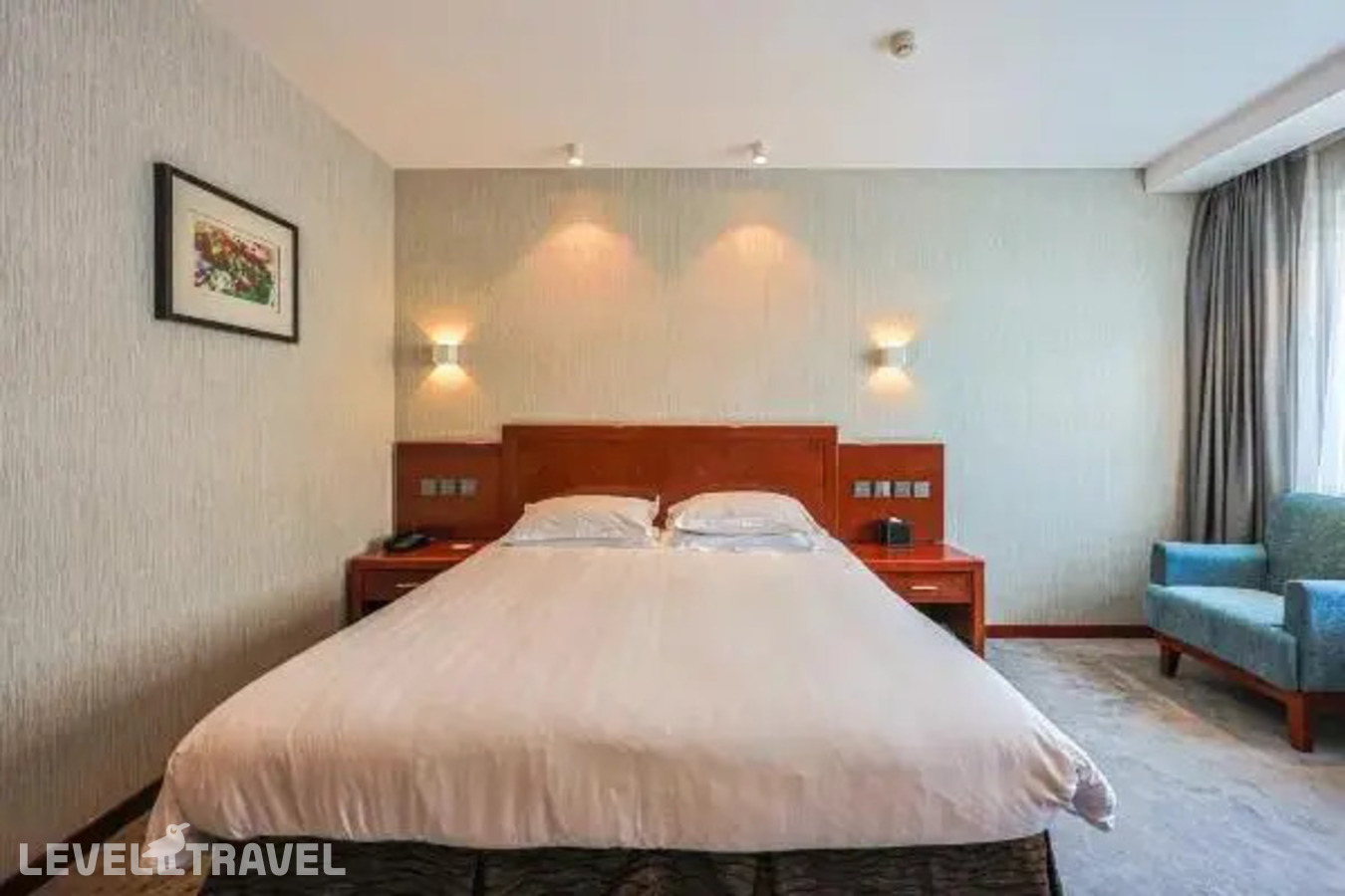 фотографии номера Двухместный номер Deluxe Business двуспальная кровать отеля Ya’Ao International Hotel в Китай(Пекин) - фото №2