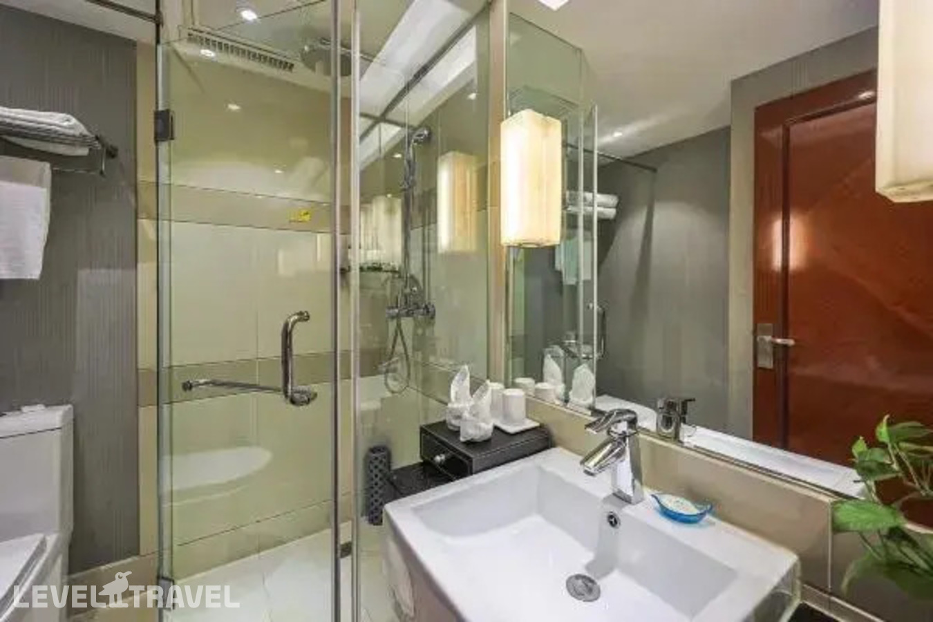 фотографии номера Двухместный номер Deluxe Business 2 отдельные кровати отеля Ya’Ao International Hotel в Китай(Пекин) - фото №2