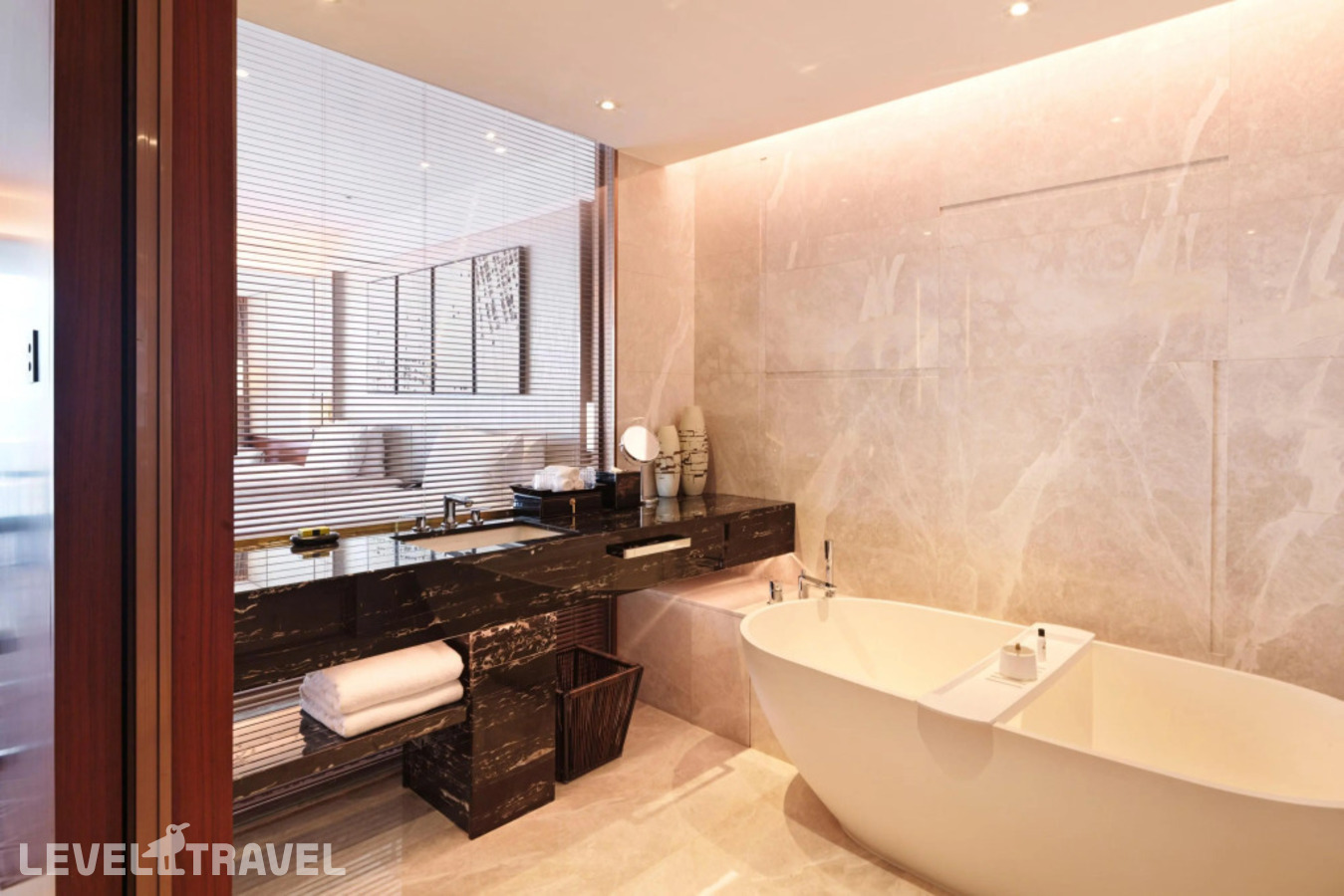Двухместный номер Bath Premium с видом на город двуспальная кровать — фото 2