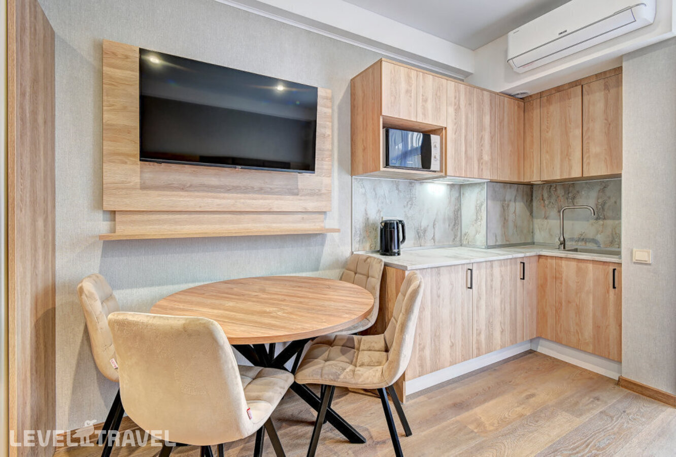 Двухместный номер Standard с балконом и рядом с пляжем двуспальная кровать — фото 4