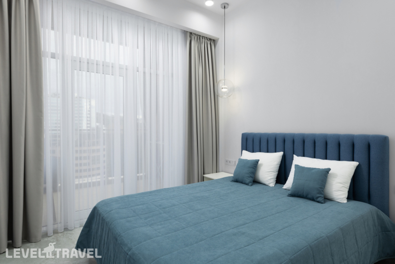 Апартаменты Comfort с 2 комнатами с балконом и с видом на город — фото 4