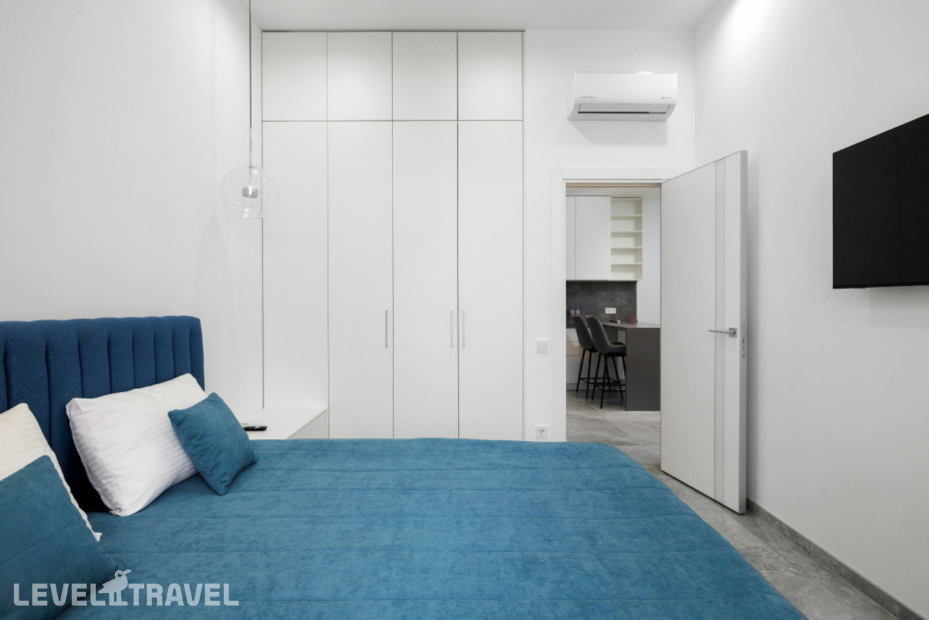 Апартаменты Comfort с 2 комнатами с балконом и с видом на город — фото 5