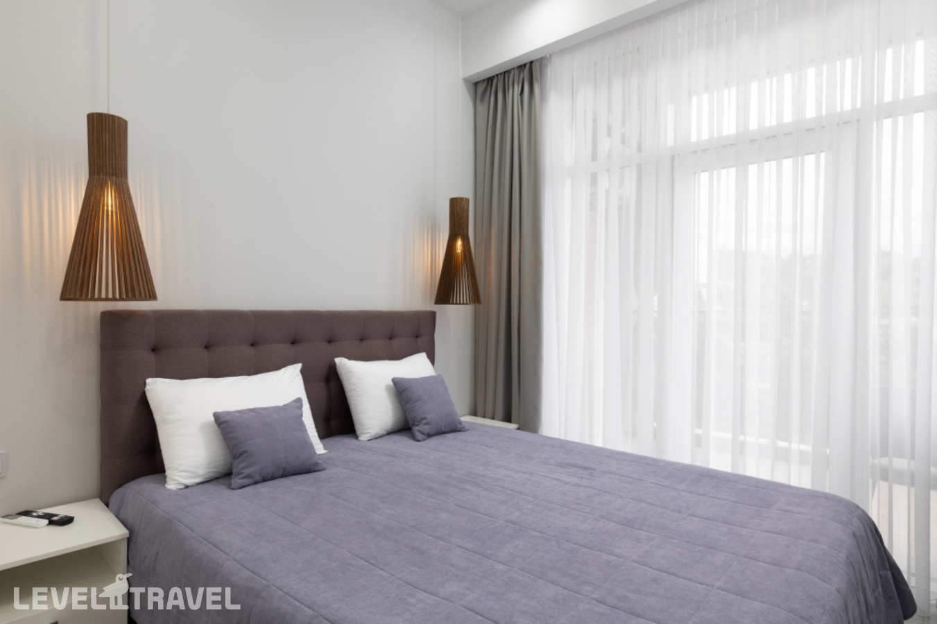 Апартаменты Comfort с 2 комнатами с балконом и с видом на город — фото 7