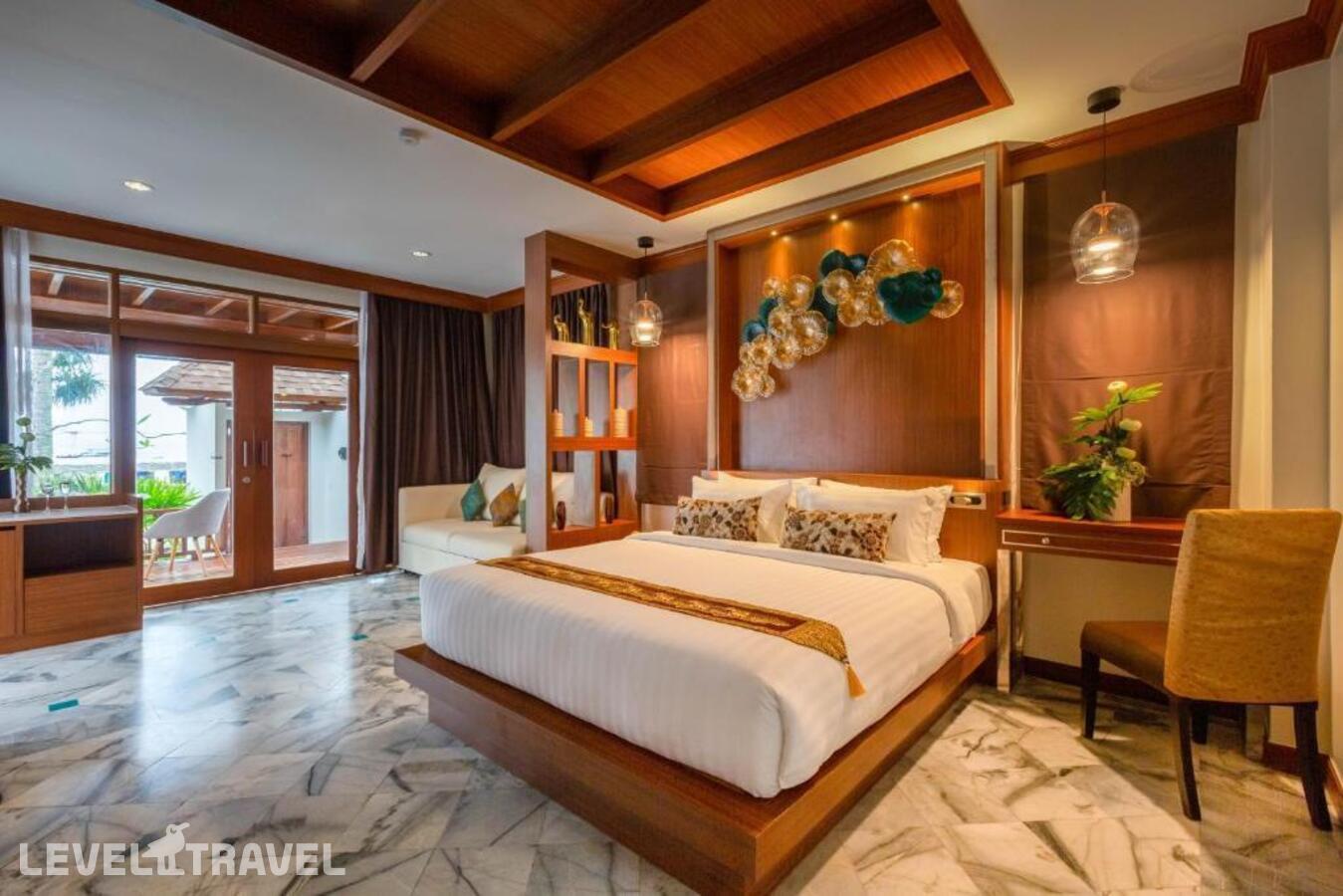 фотографии номера Двухместная Villa Luxury Suite Pool двуспальная кровать отеля Railay Bay Resort & Spa в Таиланд(Рейлей) - фото №1
