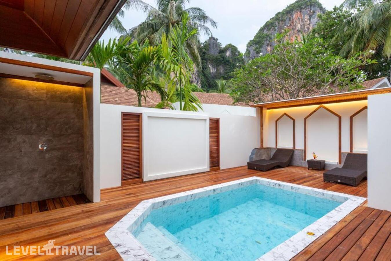 фотографии номера Двухместная Villa Luxury Suite Pool двуспальная кровать отеля Railay Bay Resort & Spa в Таиланд(Рейлей) - фото №13