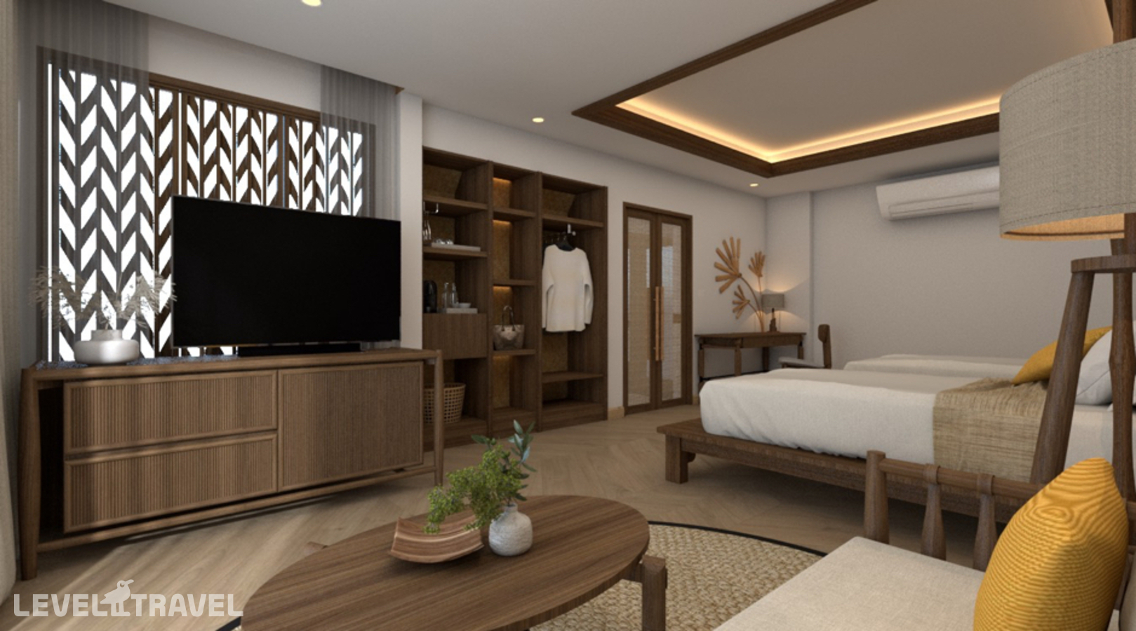 фотографии номера Двухместная Villa Mai Phai Tropical 2 отдельные кровати отеля Railay Bay Resort & Spa в Таиланд(Рейлей) - фото №4