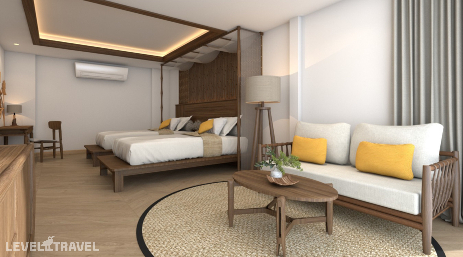 фотографии номера Двухместная Villa Mai Phai Tropical 2 отдельные кровати отеля Railay Bay Resort & Spa в Таиланд(Рейлей) - фото №2