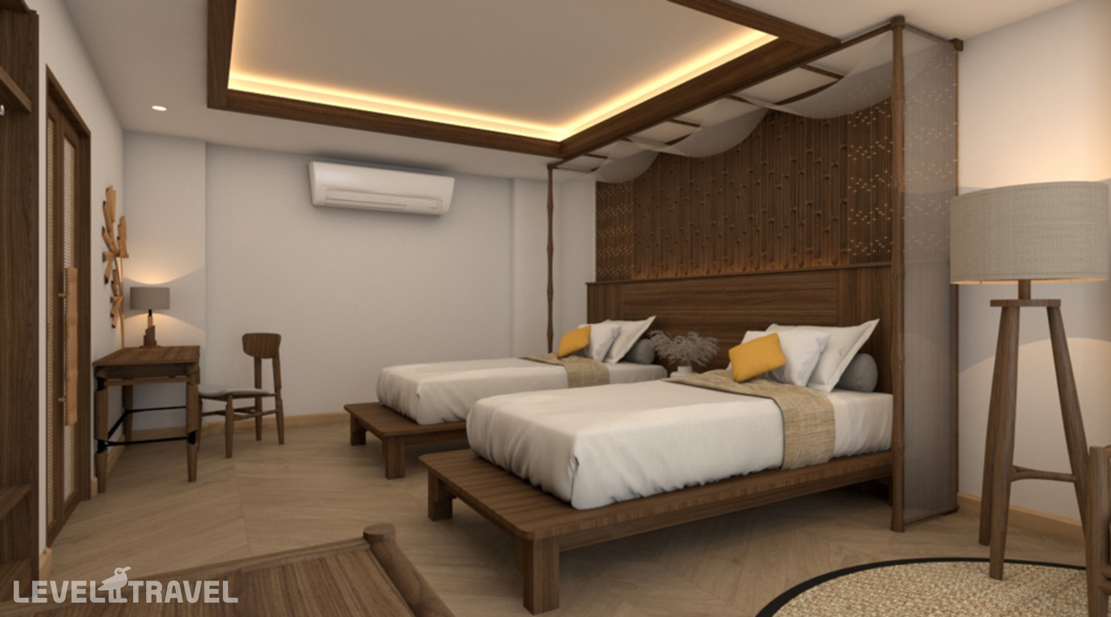 фотографии номера Двухместная Villa Mai Phai Tropical 2 отдельные кровати отеля Railay Bay Resort & Spa в Таиланд(Рейлей) - фото №1