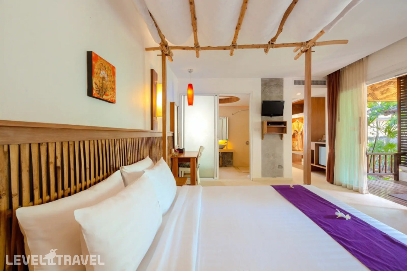 фотографии номера Двухместный коттедж Deluxe двуспальная кровать отеля Railay Bay Resort & Spa в Таиланд(Рейлей) - фото №5