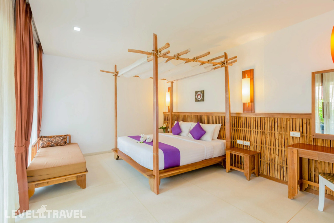 фотографии номера Двухместный коттедж Deluxe двуспальная кровать отеля Railay Bay Resort & Spa в Таиланд(Рейлей) - фото №1