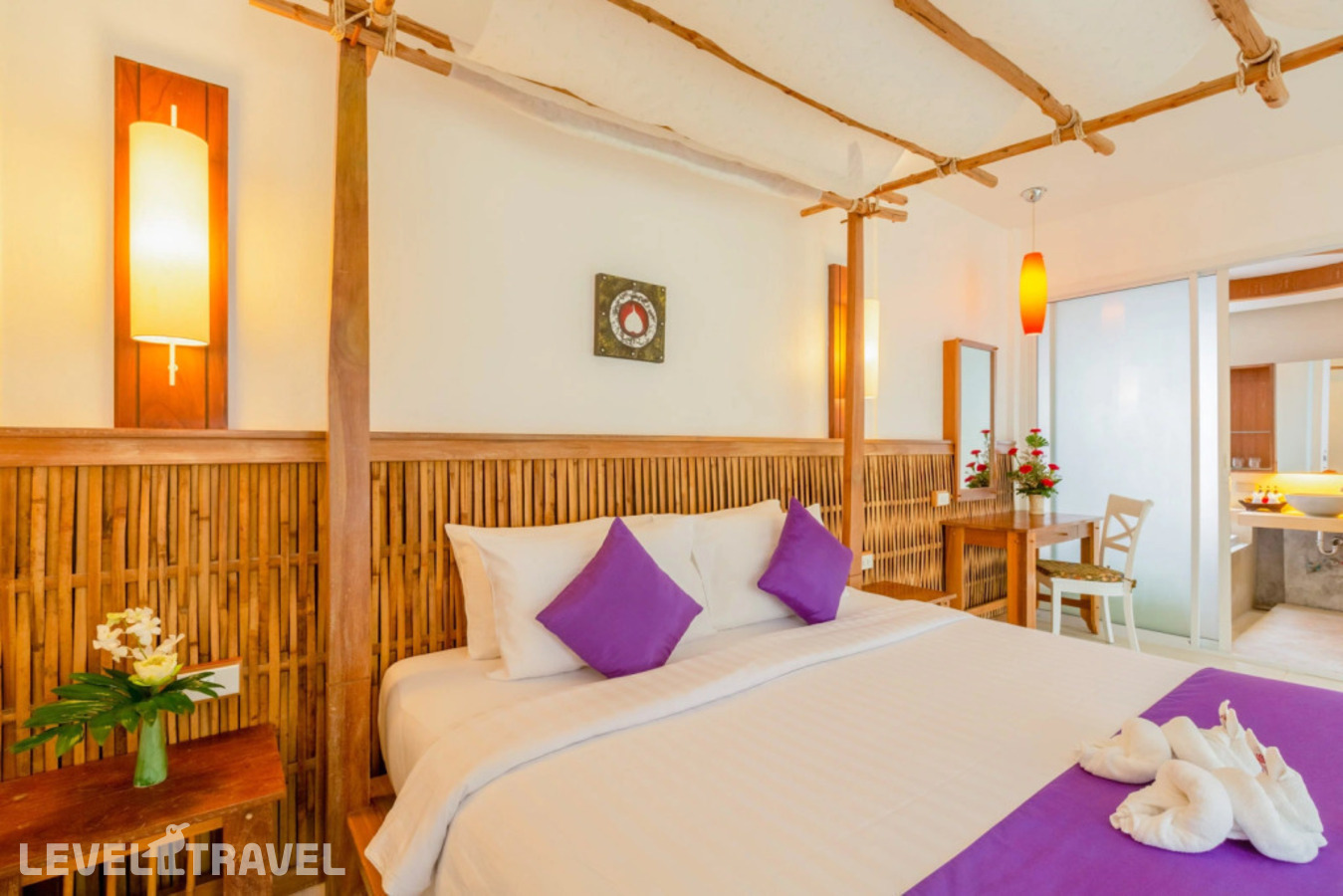 фотографии номера Двухместный коттедж Deluxe двуспальная кровать отеля Railay Bay Resort & Spa в Таиланд(Рейлей) - фото №4